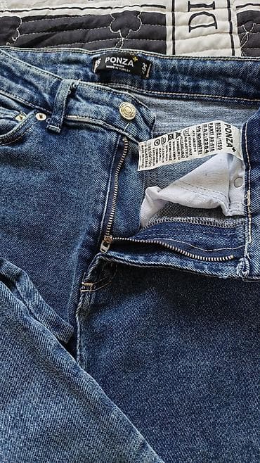 Cinslər: Qadın geyim 1) Ponza Women jeans şalvar - Rəng: klassik mavi denim - — 2