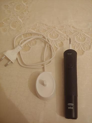 Oral-B Braun elektrik diş fırçası gövdəsi və şarj cihazı - Brend