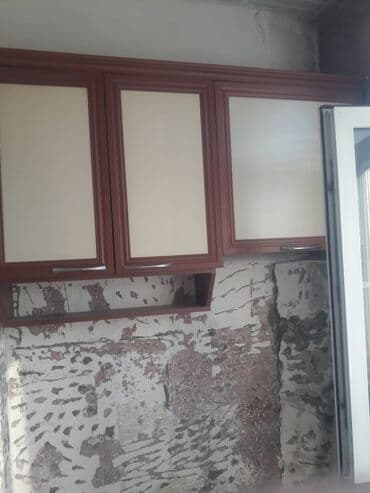 шкафчики на кухню: İşlənmiş, Açılan, Düz dolab — 4