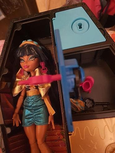 oyuncaq traktor: Monster high generation 3 Cleo De Nile Original Gəlincik Şkaf Dolab — 3