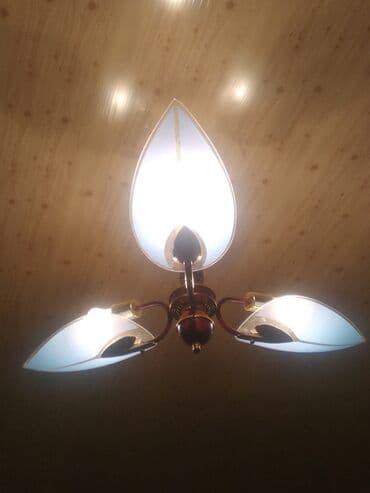 лампочка кварцевая: Люстра, 3 лампы — 2