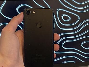 ucuz iphone 7: IPhone 7, 32 GB, Qara, Zəmanət, Barmaq izi, Face ID — 2