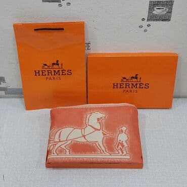pul kiseleri: Hermes şərfi, xanımlar üçün, təzədir, keyfiyyətlidir. Model: Hermès — 6