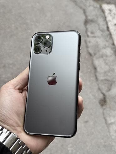 iphone 11 barter var: IPhone 11 Pro, 256 GB, Matte Space Gray, Simsiz şarj, Face ID, Sənədlərlə — 1