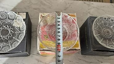 tort bezemek: Tort və şiriniyyat qabı, Şüşə, Çexiya — 7