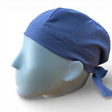 baş geyimi: Mətbəx üçün peşəkar papaqlar dəsti – Modellər: bağlama lentli bandana — 9