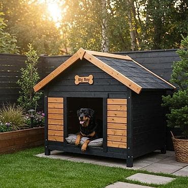 boyuməyən it: Açıq havada istifadə üçün it evi və volyerlər Məhsul təsviri: - — 4