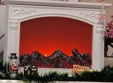 Qaz balonları: Kamin Peçi, yanacaq - Elektrik — 1