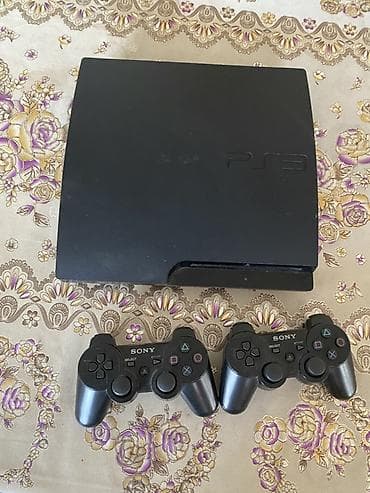 ps3 ps4: Sony PlayStation 3 (PS3) Slim oyun konsolu paketi - Konsol: PS3 Slim — 1
