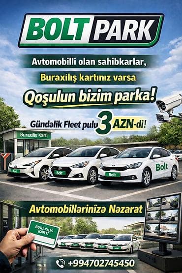 aylıq maşın icarəsi: Günlük, Depozitsiz — 1