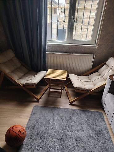 lalafo islenmis stol stullar: Balkon üçün, İşlənmiş, Kvadrat masa, 2 stul — 3