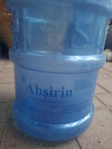 Məhsul: – Abşirin19 litrlik su qabı satilir - Material: qalın, mavi — 2