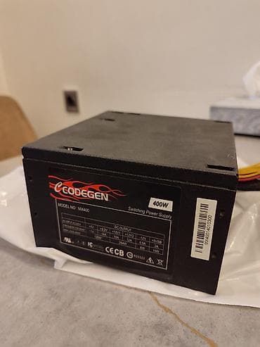 macbook pro 16: Qida bloku 400w-dur. Tam işlək vəziyətdədir problemisizdi. Əsas — 4