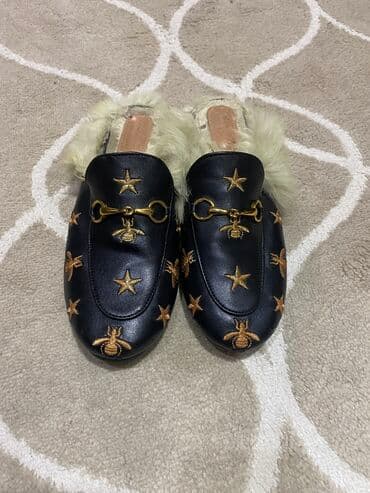 женские босоножки черные на тракторной подошве: Размер: 36, цвет - Черный, Б/у — 1