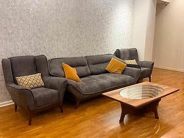 İşlənmiş, Divan, 2 kreslo lalafo.az -da İşlənmiş, Divan, 2 kreslo