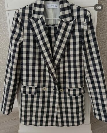 topik geyim: Костюм Mango Пиджак+шорты Смесь хлопка со льном Размер S носила 1 — 1