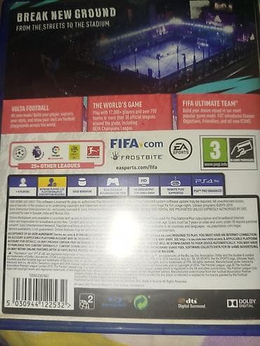 PS4 oyunu: FIFA 20 (disk + orijinal qutu) - Platforma: PlayStation 4 — 4