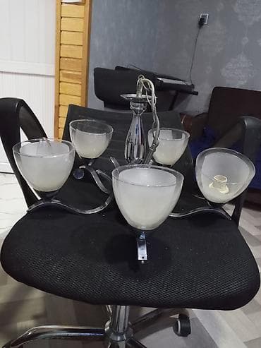 e herfi şekilleri: Çılçıraq, 5 lampa — 3