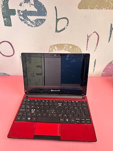 internet kamera: Packard Bell netbuk - Modell: Packard Bell (qırmızı-qara korpus) - — 1