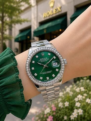 gunuş saat: Yeni, Qol saatı, Rolex, rəng - Qızılı — 9