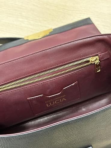 Сумки: Dolce & Gabbana Lucia Top Handle / Satchel Black lizard/iguana — 5