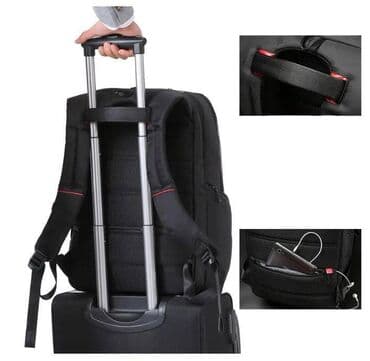 купить бинокль в баку: Notebook çantası 15.6" çox cibli və funksiyalı çanta sizin yol — 3