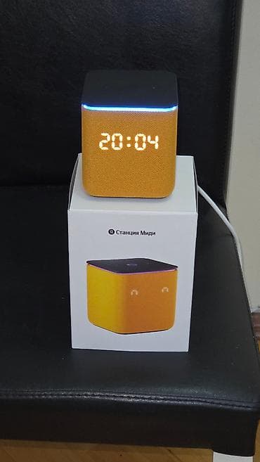 yandex stansiya: Yeni Yandex Kolonka, Növ - Smart, rəng - Narıncı — 1