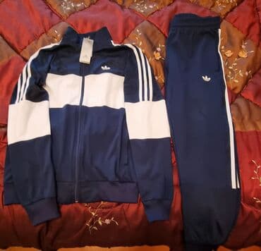 Mərmər effektli PVC panellər: İdman dəsti, Adidas, M, rəng - Göy — 1