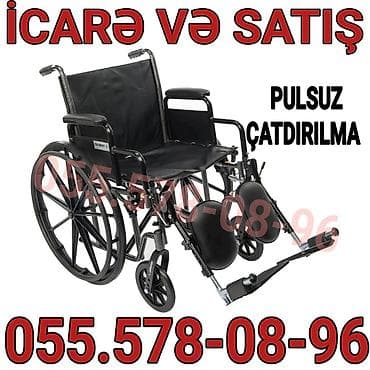 Tibbi geyim: Mexaniki əlil arabası – icarə və satış. - Polad karkas, dayanıqlı və — 1