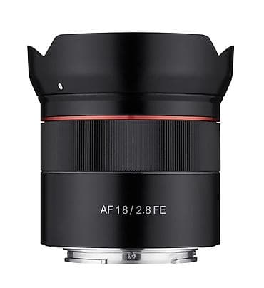 tab a9: Samyang AF 18mm f/2.8 FE – Sony E (Full-Frame) üçün ultra‑geniş bucaq — 1