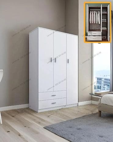 3 Qapılı Dolab Geyimlərinizi nizamlı saxlamaq üçün ideal, geniş — 1