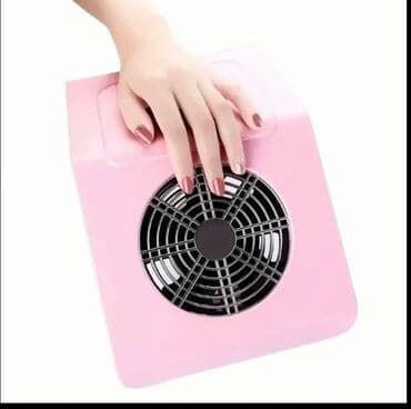 Manikür üçün toz kollektoru – masaüstü tip. - Rəng: çəhrayı - Geniş