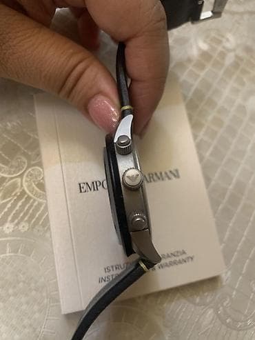 kohnə sifer: Emporio Armani kişi qol saatı- Original - Brend: Emporio Armani - — 7
