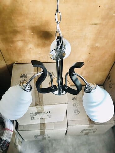 omid çılçıraqlar: Çılçıraq, 3 lampa, Metal — 6