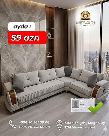 kunc divan gence: Künc divan, Yeni, Açılan, Bazalı, Çatdırılma yoxdur — 8