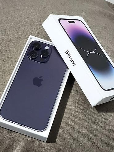 IPhone 14 Pro, 128 GB, Deep Purple, Simsiz şarj