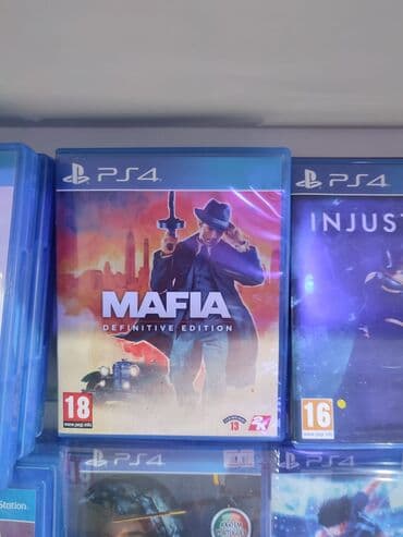 playstation oyunlari: Mafia definitive edition Oyun diski, az işlənib. 🎮Playstation 3-4-5 — 1