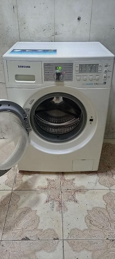 kondisoner islenmis: Paltaryuyan maşın Samsung, 6 kq, İşlənmiş, Avtomat, Qurutma var — 2