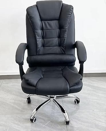 mega mebel: Yeni, Təkərli, Qolları tənzimlənmir, Süni dəri — 4