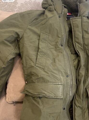 uzun kurtqa: Tommy Hilfiger kişi parkası – zeytun/xa ki yaşıl rəng. - Model: uzun — 1