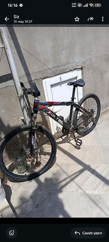 Спорт и хобби: Kolss Troi Sport dağ velosipedi - Çərçivə: yüngül lehimli, qara rəng — 2