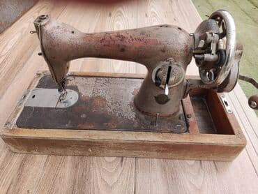 Ötən əsrə aid tikiş maşını satılır, maşının cüzi problemləri var