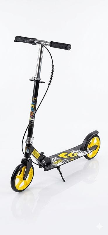 Самокаты: Şəhər üçün skuter – “City Riding” - Böyük təkərlər: ön və arxa iri — 2