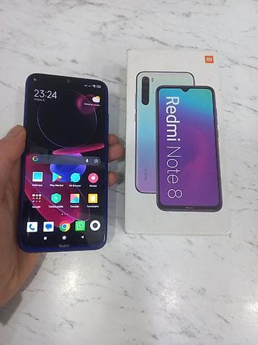 redmi 9lite: Redmi Note 8, 64 GB, Düyməli, Sensor, Barmaq izi — 1