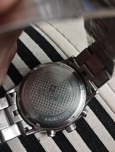 qizil saat satisi: Qol saatı, rəng - Gümüşü — 2