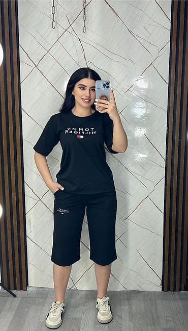 Şortikli dest raz M.L.XL 2xl qiy 20₼ . Qadın idman dəsti – 2 hissə -
