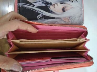 balaca qadın pul kisəsi: Pulqabı, Eko dəri, İşlənmiş — 5