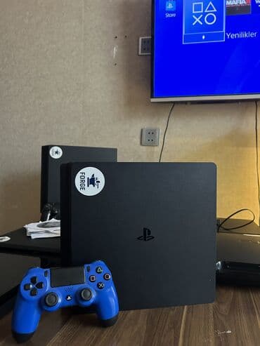 playstation sukan: Sony Playstation 4 Slim — PS4 PROŞİVKA Sistem✅ 1TB Yaddaş✅ İdeal — 1