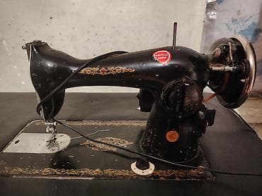 antik servis: Məhsul: Köhnə tip elektrikli tikiş maşını (mexaniki quruluşlu) — 2