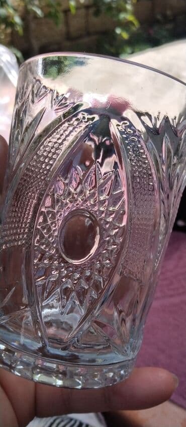 продам стеклянные банки бишкек: Стаканы, цвет - Белый, Стекло, Набор из 6 шт., 250 мл — 2